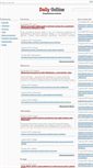 Mobile Screenshot of dailyonline.ru
